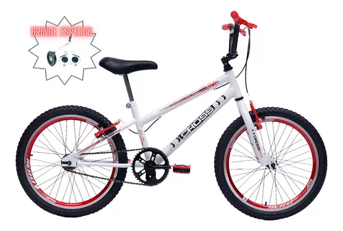 Bicicleta Aro 20 Menino Masculina 4 A 9 Anos Grau Bmx Bike