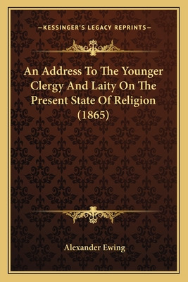 Libro An Address To The Younger Clergy And Laity On The P...
