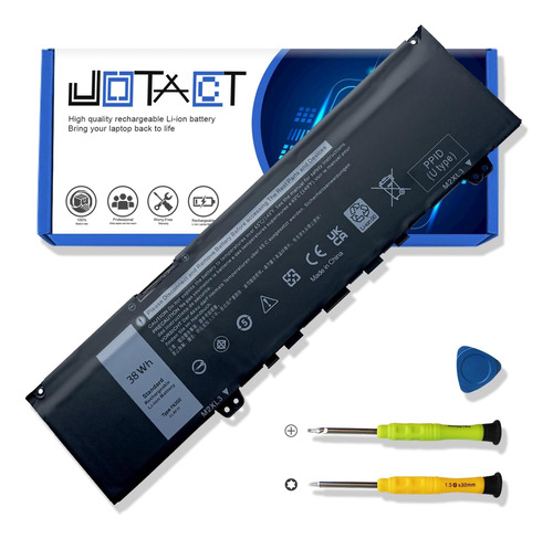 Jotact F62g0 39dy5 38wh Batería P/ Dell 13 7000 2 En 1 7370 