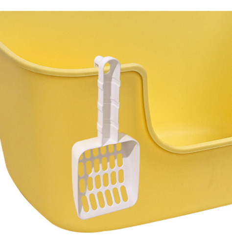 Bandeja De Arena Para Mascotas Con Pala, Orinal Amarillo