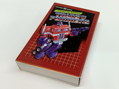 Cartas Transformers Edicion 80 Naipes Transformers  80