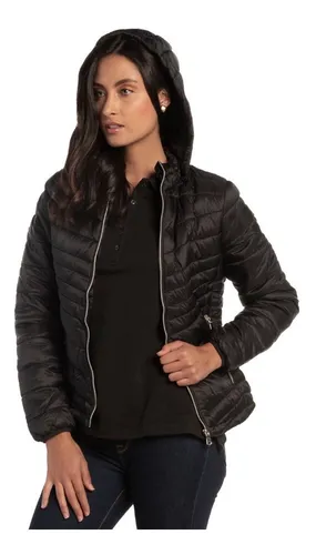 Chamarra Negra Chamarra That's Hot Dama Chaqueta Acolchada