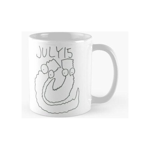 Taza 15 De Julio Día Del Gusano Gummi Calidad Premium