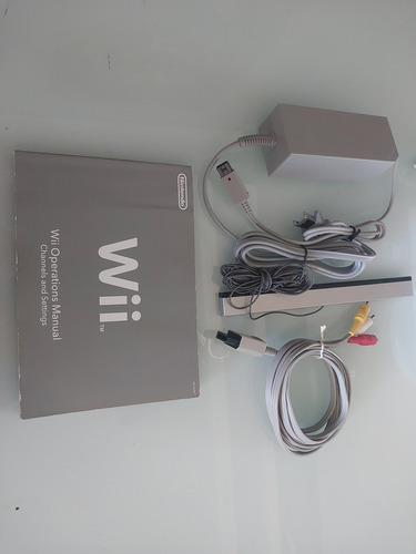 Console Nintendo Wii Branco Original Completo Com Volante Branco (Usado)