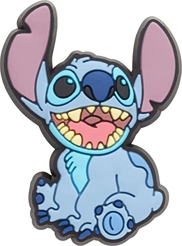 Pin Crocs Jibbitz Disney Stich Azul Solo Deportes