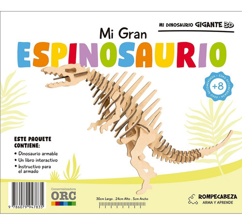 Espinosaurio - Mi Dinosaurio Gigante 3d