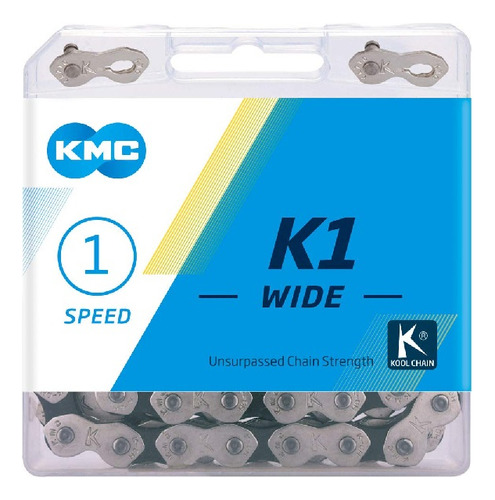 Cadena Kmc Kmc K1 Wide Cadena - Bmx / Track 1 Speed