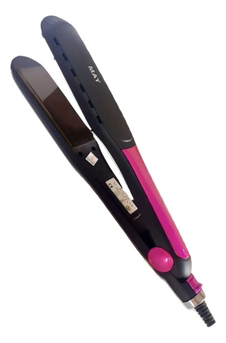 Plancha De Cabello May+control De Temperatura 40w Color Negro