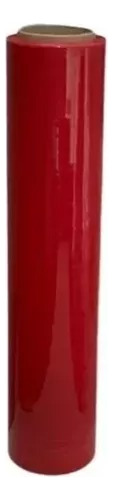 Rollo Bobina De Plastico Stretch Envoplast Rojo 50cm 450mts