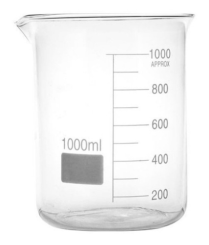 Vaso Precipitado De 1000 Ml -vidrio 1 Litro