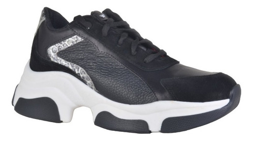 Zapatillas Urbanas De Mujer De Cuero Abigail - Ferraro