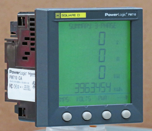 Powerlogic Pm710 Square D® Medidor Potencia Digital (Usado)