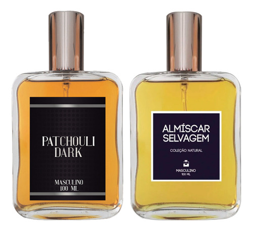 Kit Perfume - Patchouli Dark + Almíscar Selvagem 100ml