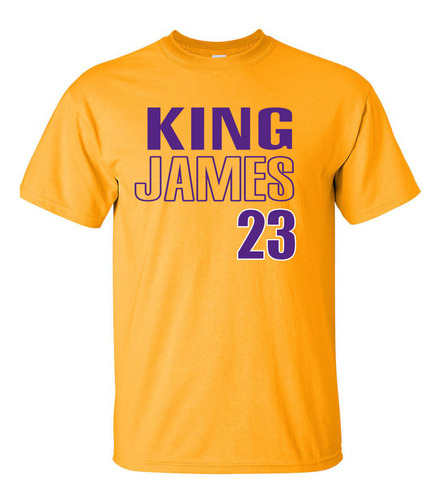Camiseta Lebron James King James 23