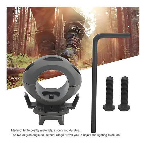 Eonspark Soporte Montura De Lámpara Para Casco Táctico Ciclismo 1.2