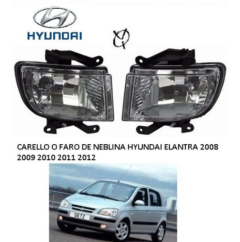 Carello O Faro De Neblina Hyundai Getz 2006 2007 2008