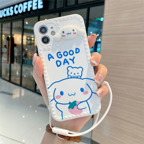 Funda Carcasa Para iPhone Sanrio Cinnamoroll My Melody Con C