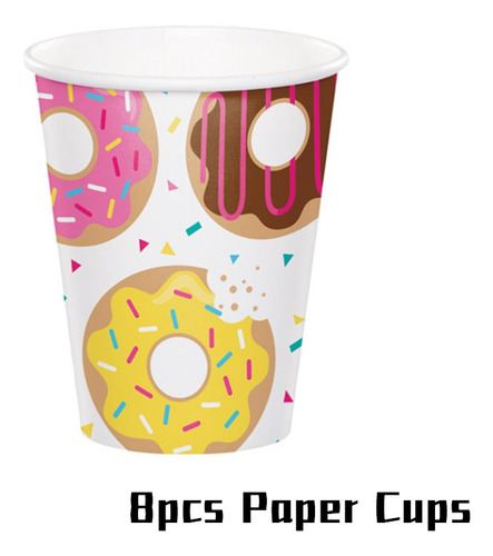 Donuts Theme Birthday Party Sets 141pieces For 26 People