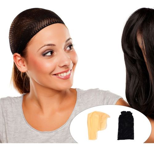 Malla Elástica Para El Cabello, Red, Látex, Gorro Calvo, Elá