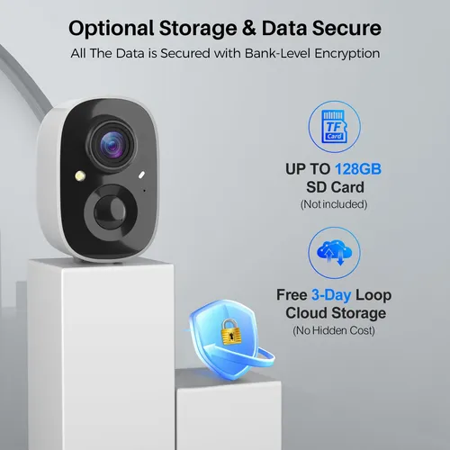 Maxiviz Cámaras De Seguridad Inalámbricas Para Exteriores.