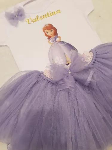 Fantasia tutu princesa sofia mais 2 camisetas no Elo7