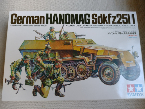 Kit Tamiya 1/35 Hanomag Com Figuras