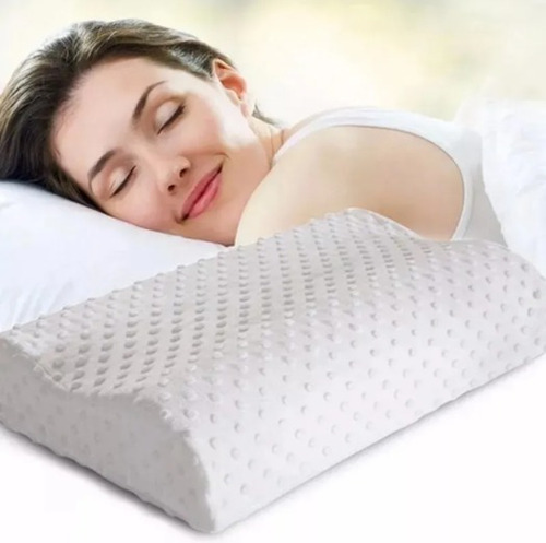 Almohada Ergonómica Memory Form Ortopédica Aloe Vera