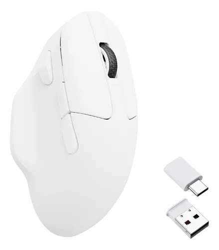 Mouse Avanzado Ergonomico Wireless Keychron M7 Pixart 3395