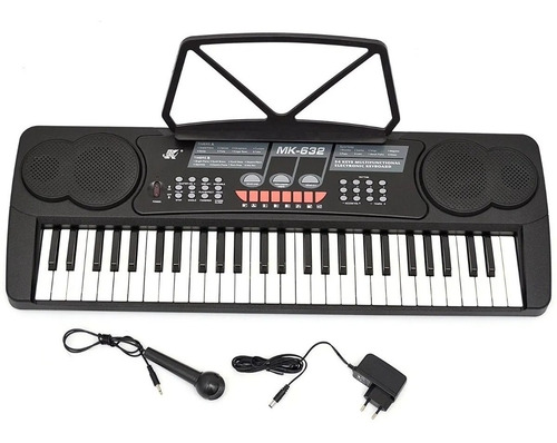 Imagen 1 de 4 de Teclado Para Principiante Elton Mk-632