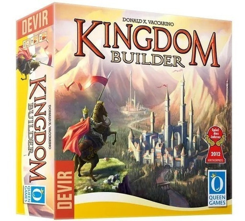 Kingdom Builder - Jogo De Tabuleiro Devir
