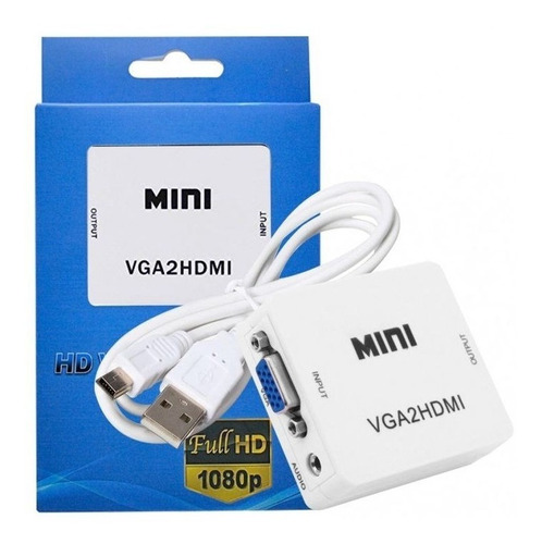 Adaptador Vga A Hdmi Convertidor