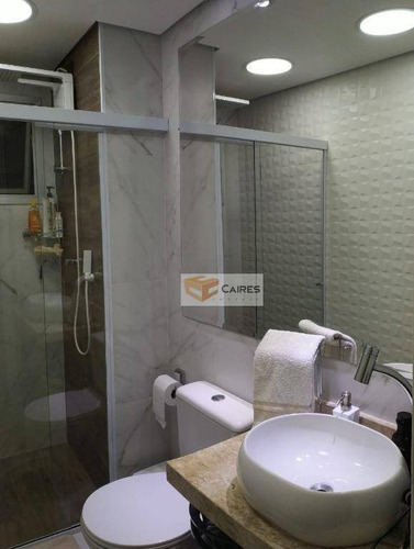 Apartamento Com 2 Dormitórios À Venda, 50 M² Por R$ 220.000,00 - Jardim Das Oliveiras - Campinas/sp - Ap7814