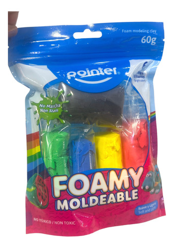Foami Foamy Moldeable Pack Colores Surtidos 