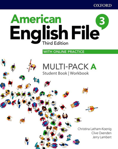 American English File 3a - Student Book/workbook Multi-pack With Online Practice - 3rd