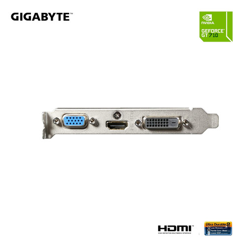 Gigabyte 2gb Ram Ddr3 Tarjetas De Gráficos De Video Sdram Gv