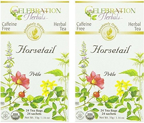 Celebration Herbals Té De Cola De Caballo Orgánico Sin Cafeí