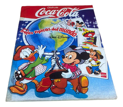 Álbum Trajes Típicos Del Mundo Coca-cola 1990 100% Original