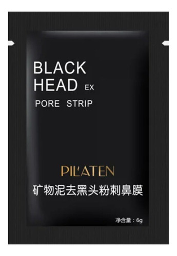 Máscara Pilaten Black Head 10 Uni. Puntos Negros