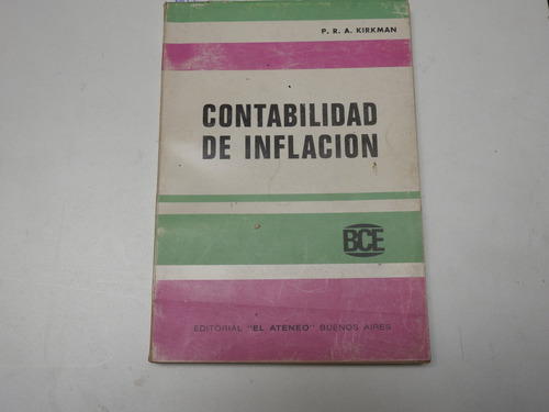 Contabilidad De Inflacion - P.r.a. Kirkman - L603 