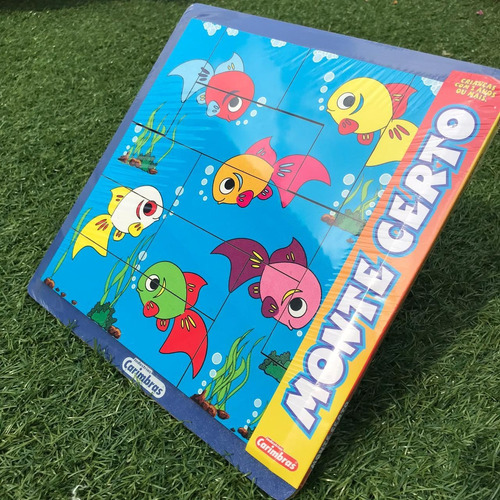 Imagem 6 de 6 de Quebra Cabeça De Peixinhos Brinquedo Educativo À Vista