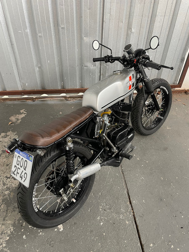 Yamaha Rx 80 Como Motor Preparado 125, Customização Cafe