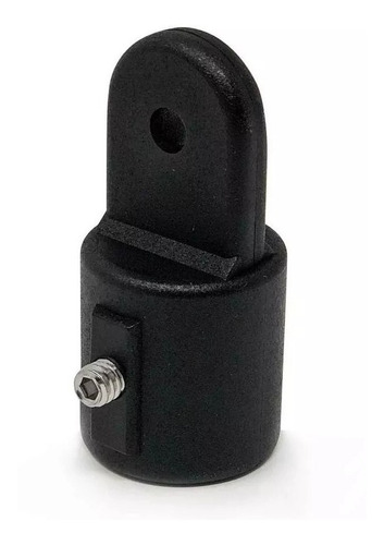 Herraje Conexion Leva Y Base Capota Pvc Nautico Juego N/b Color Negro