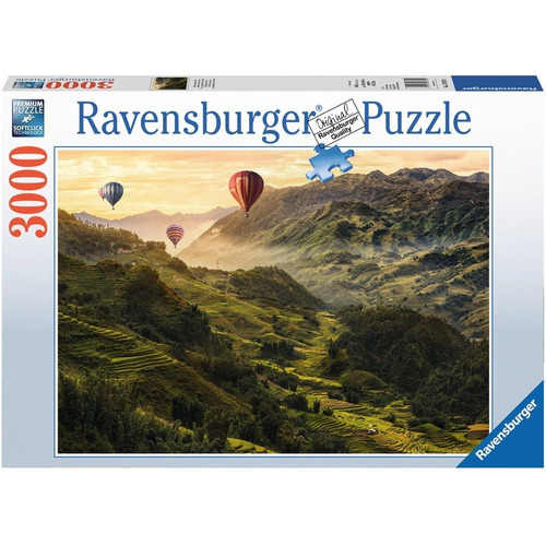 Ravensburger 3000 Pzs Rise Terraces In Asia 17076