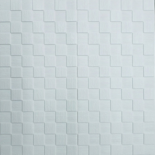 Panel: placa 3D, revestimiento autoadhesivo, 70 x 70, pared, techo, color, cubos
