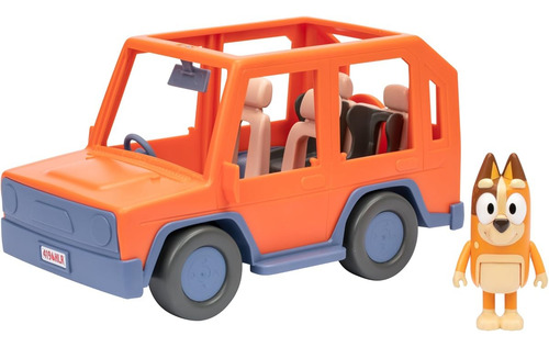Vehiculo Bluey Heeler Family Road Trip 4wd, Incluye Figura D
