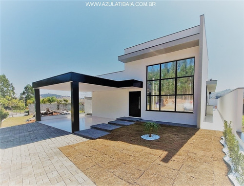 Imagem 3 de 29 de Pronta Pra Morar!!!! Casa No Condomínio Em Atibaia, Portaria, Rondas E Área De Lazer... - Ca01209 - 69266055