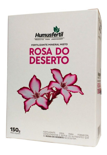 Fertilizante Adubo Para Rosas Do Deserto Humusfértil  - 150g