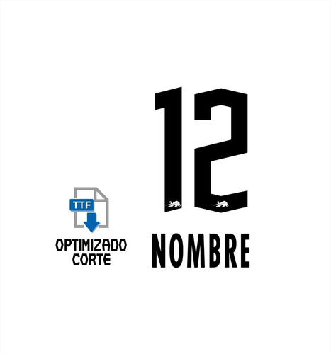 Tipografía Rb Leipzig Font Vector 2022-2023 Archivo Ttf, Eps