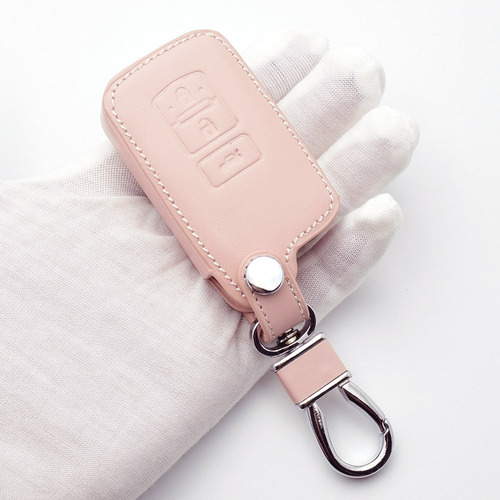 Capa Couro Chave De Presença Carro Toyota Corolla Xei