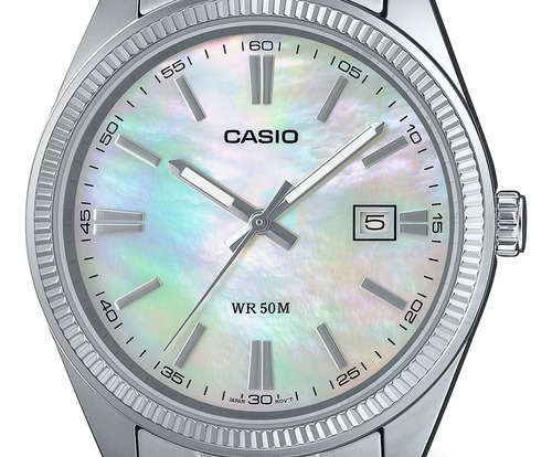 Reloj Casio Mtp-1302psc-7a Esfera Tornasol Watchsalas